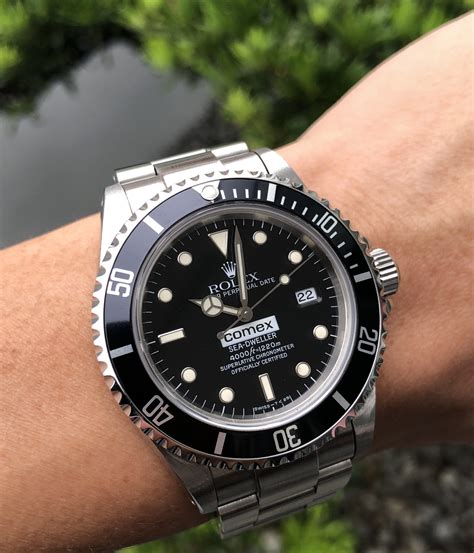 rolex sea dweller 16600 production years|rolex 16600 sea dweller review.